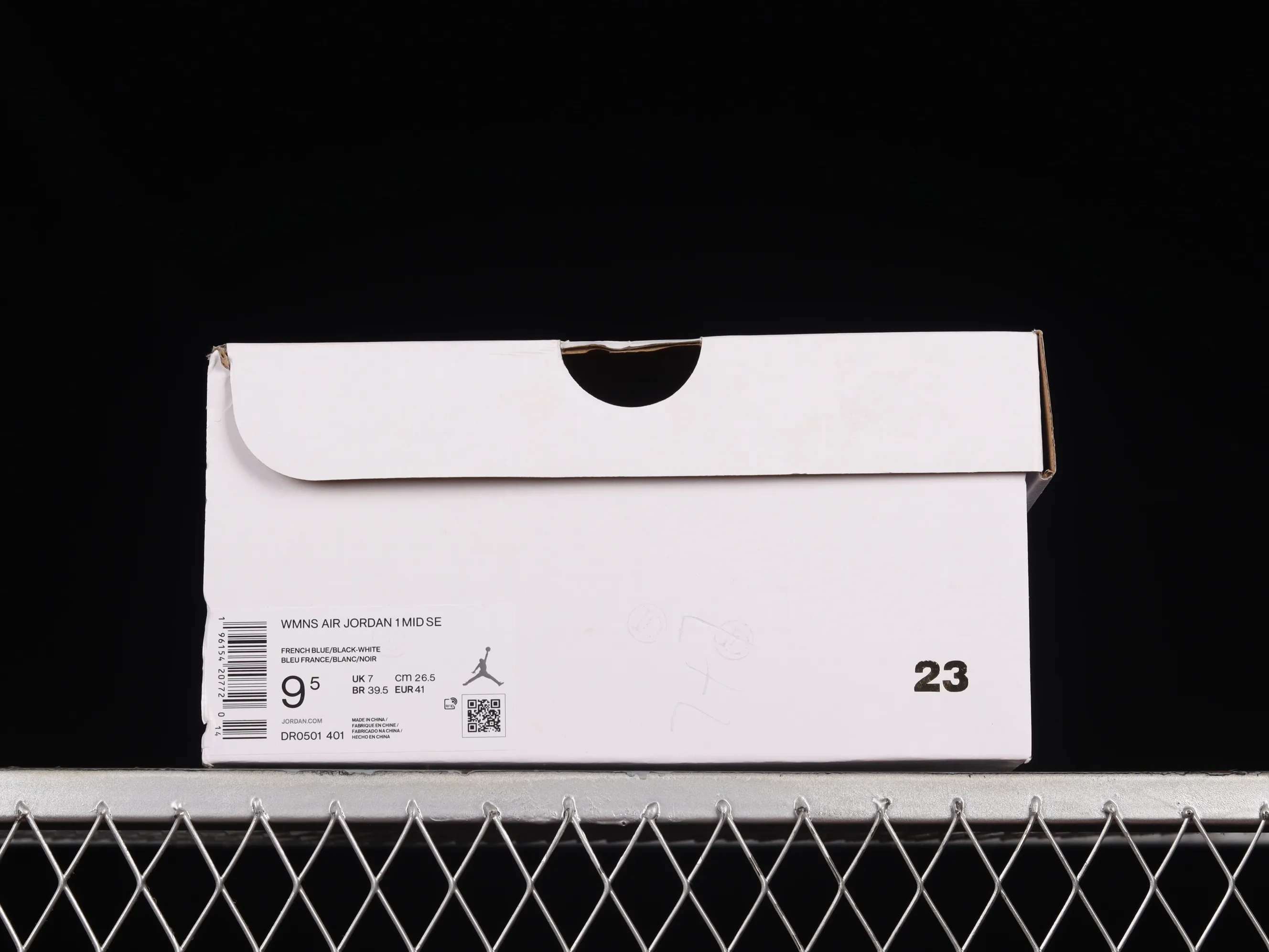All categories Air Jordan Jordan series basketball shoes Air Jordan 1 Mid Air Jordan 1 Mid "French Blue" AJ1 Joe 1 Yin Yang China basketball shoes DR0501-401